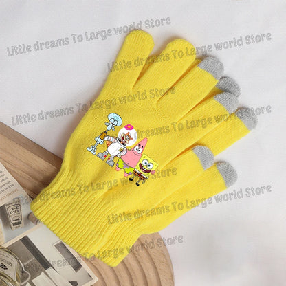 Touchscreen-Handschuhe Spongebob Schwammkopf – SpongeBob und Patrick