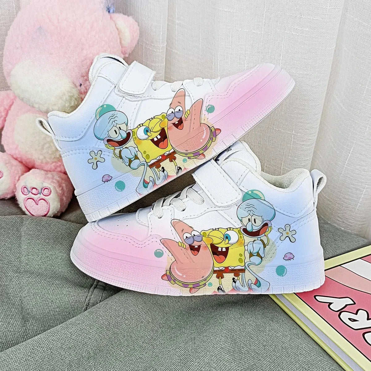 SpongeBob Schwammkopf-Sneaker – Street Silhouette Cartoon Core