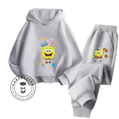 SpongeBob SquarePants Trainingsanzug – Total Look Schwarz