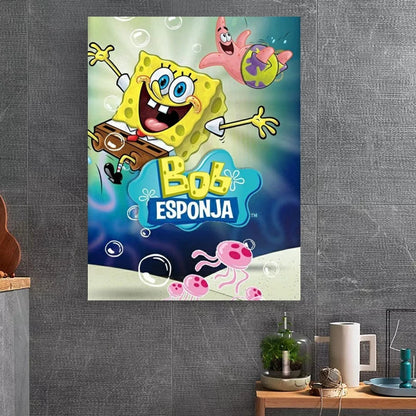 Diamond Painting Spongebob Schwammkopf - Geburtstag