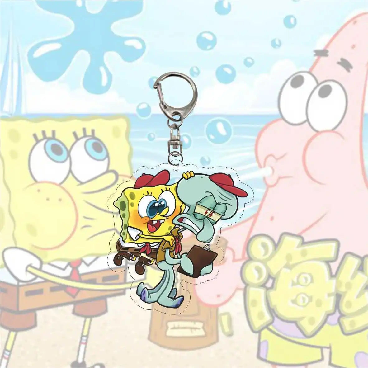 Schlüsselanhänger Spongebob Schwammkopf – Verschiedene