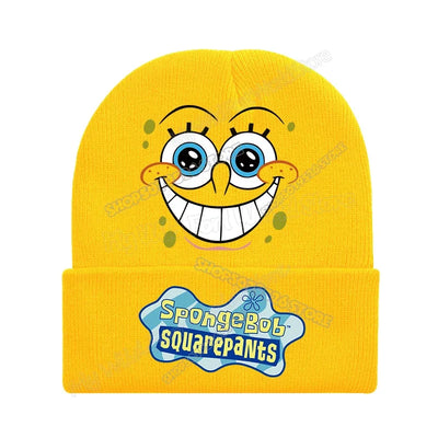 Bonnet Bob l'Éponge : grand sourire