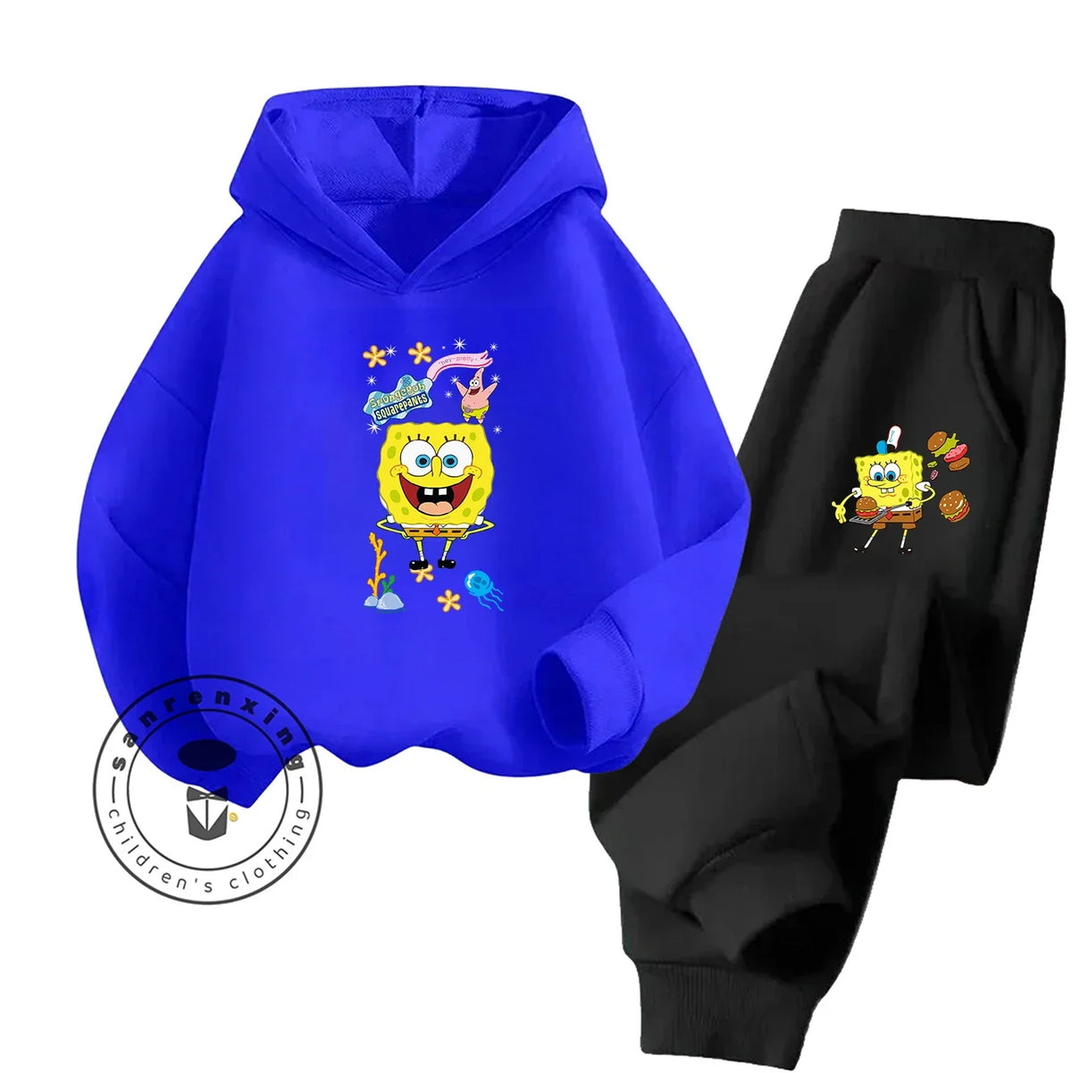 SpongeBob Schwammkopf Trainingsanzug - Rot (Komfort)
