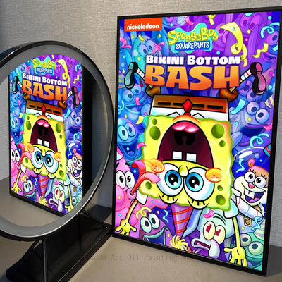 Poster Bob l'Éponge : Bikini Bottom Bash