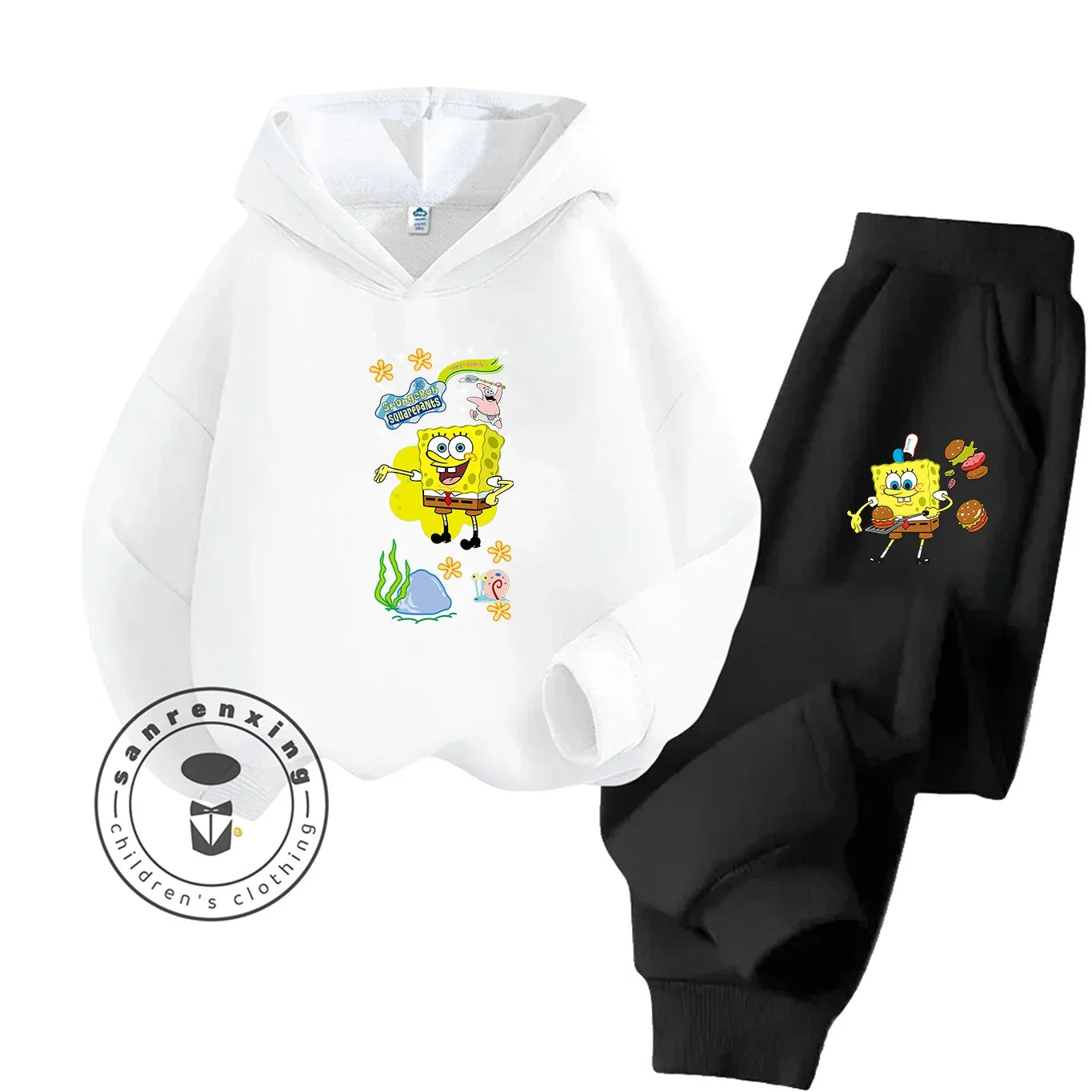 SpongeBob SquarePants Trainingsanzug – Total Look Schwarz