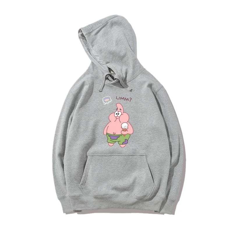 Sweat gris Patrick : appétit d'étoile de mer