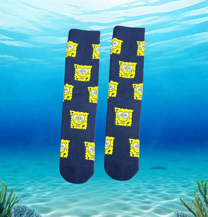 SpongeBob Socken - Fröhliche Blasen