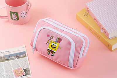 Trousse rose Bob l'Éponge : Imagination, les bras en l'air