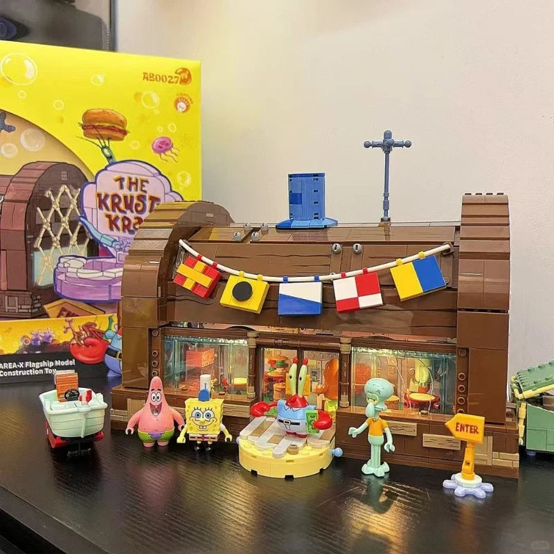SpongeBob – Krusty Krab Klemmbaustein-Set