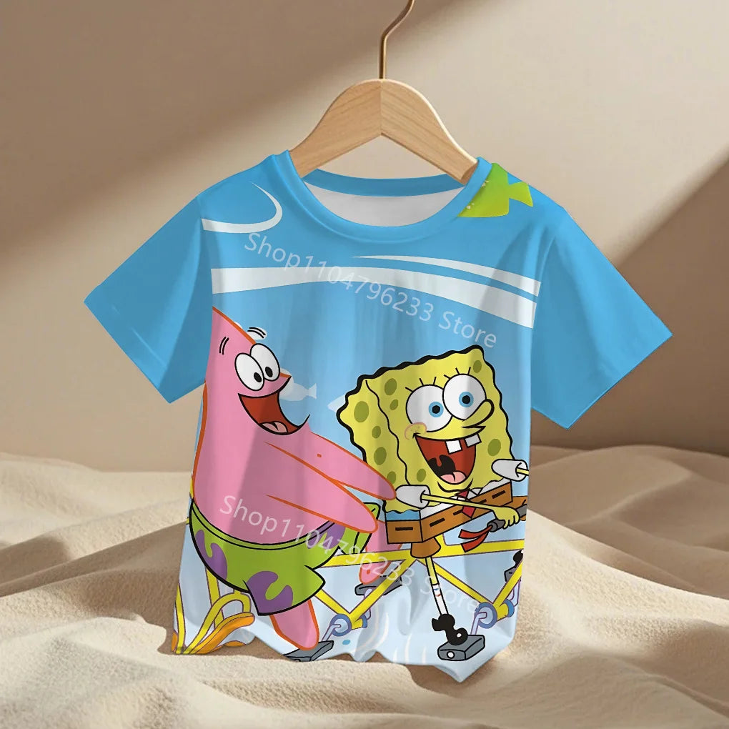 T-Shirt SpongeBob - 3D Blasen