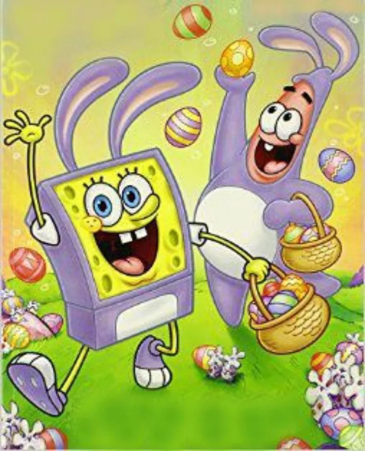 Diamond Painting Spongebob Schwammkopf - Geburtstag