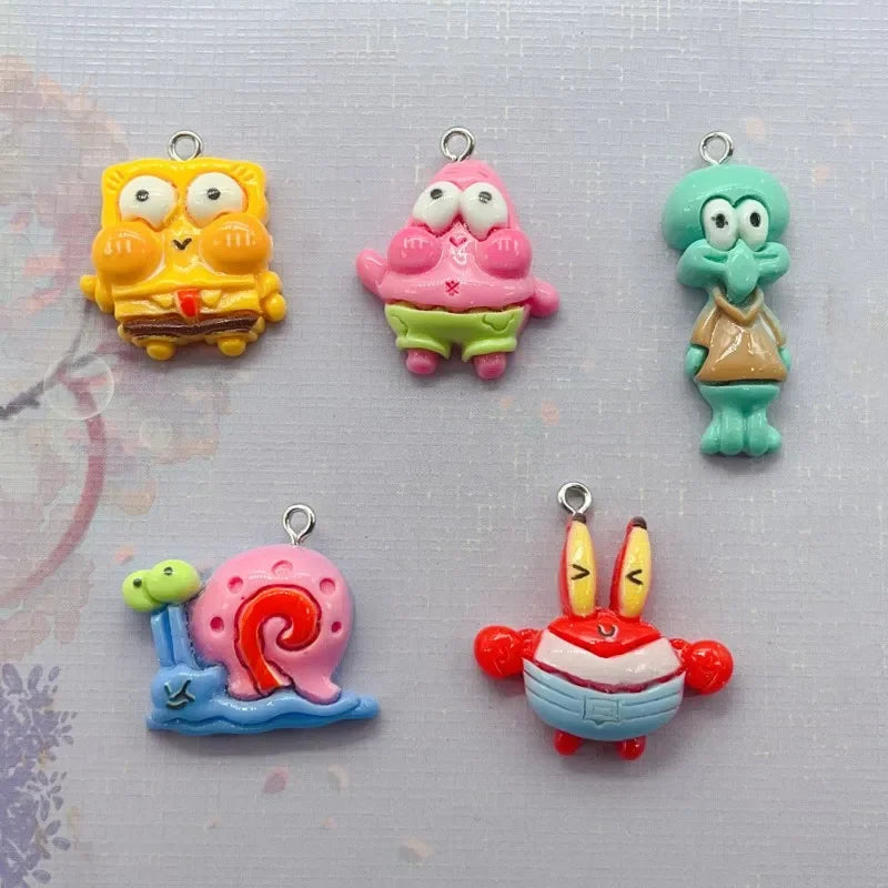 SpongeBob Schwammkopf Schuh-Charms - 10er Set Baby