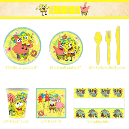 SpongeBob Geburtstagswimpelkette - Festlich