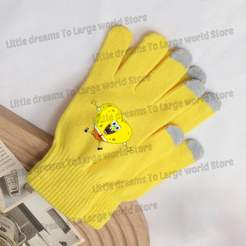 Touchscreen-Handschuhe Spongebob Schwammkopf – SpongeBob und Patrick