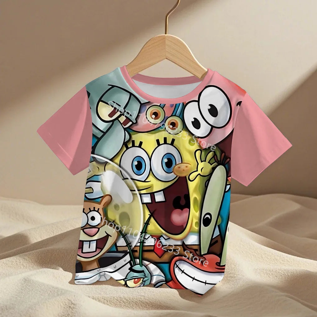 T-Shirt SpongeBob - 3D Blasen