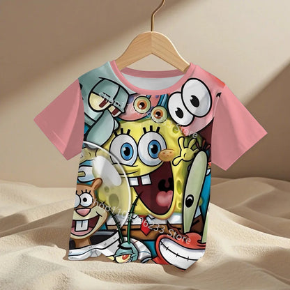 T-Shirt SpongeBob - 3D Blasen