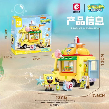 SpongeBob Bausteine - Strand-Foodtruck