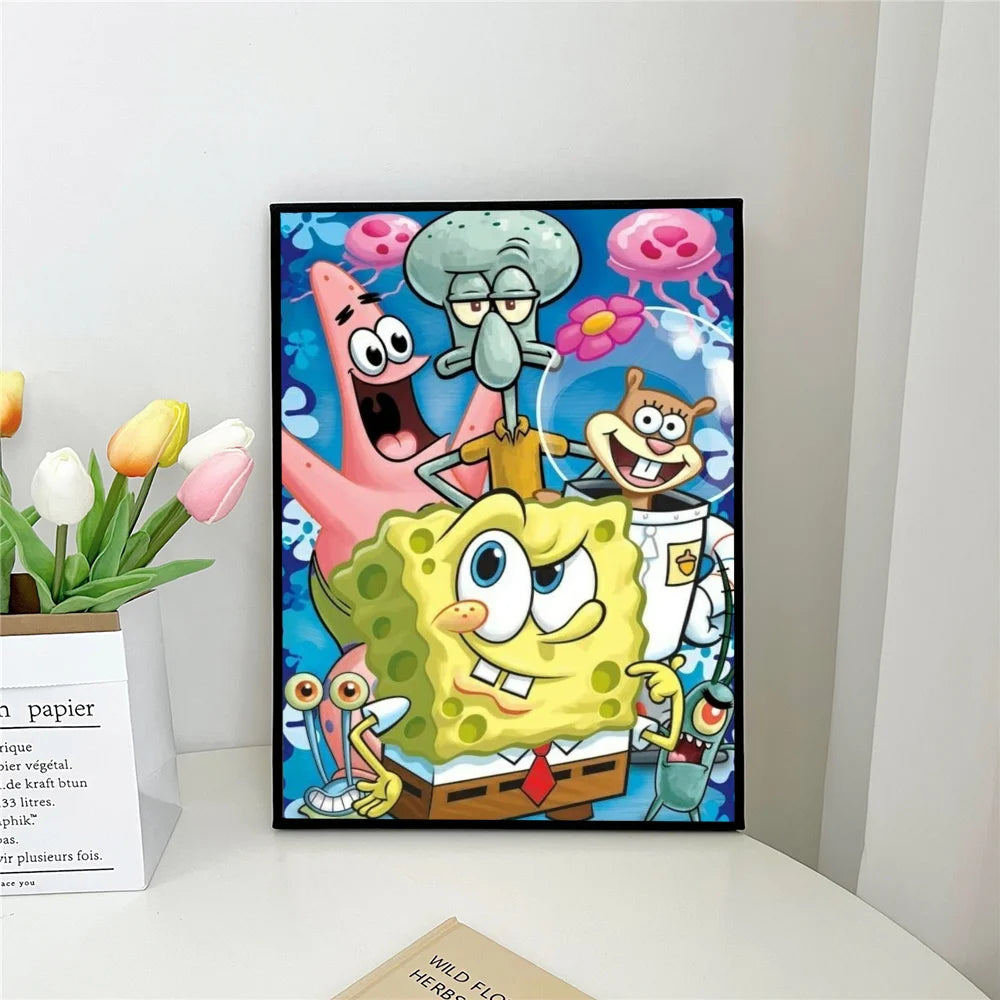 Poster Bob l'Éponge : le trio sous l'océan