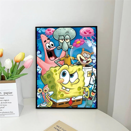 Poster Bob l'Éponge : le trio sous l'océan