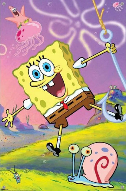Diamond Painting Spongebob Schwammkopf - Geburtstag