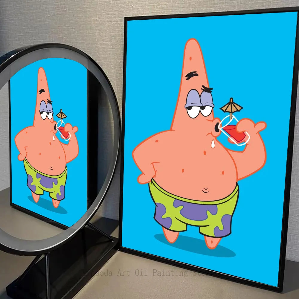 Poster Spongebob - Carlo in Panik
