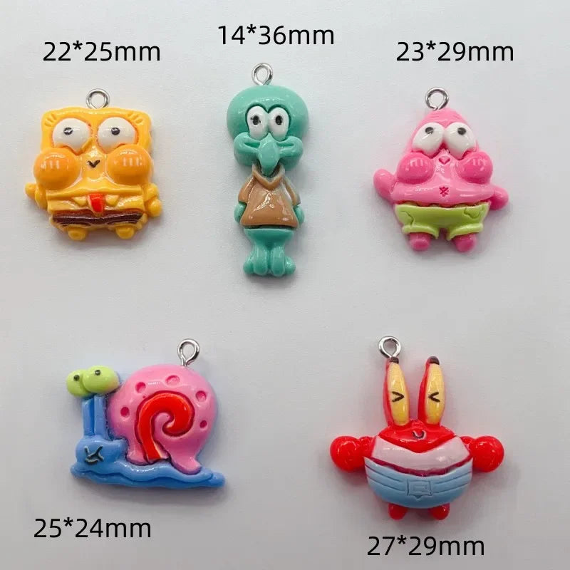 SpongeBob Schwammkopf Schuh-Charms - 10er Set Baby