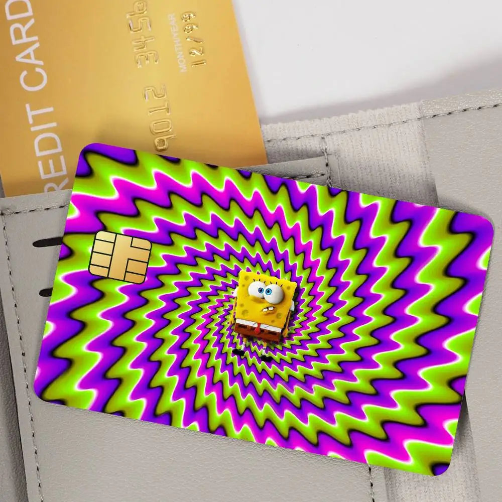 Spongebob Aufkleber - Bankkarten-Skin