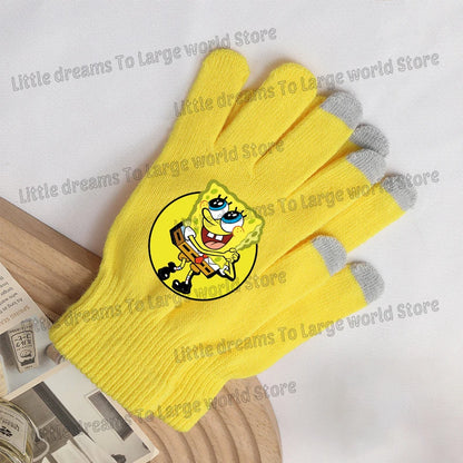 Touchscreen-Handschuhe Spongebob Schwammkopf – SpongeBob und Patrick