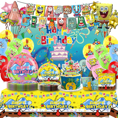 SpongeBob Party-Set – Blue Ocean