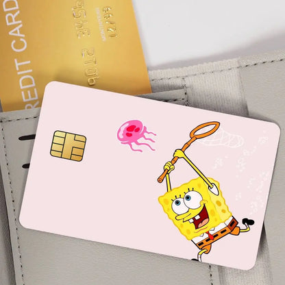 Spongebob Aufkleber - Bankkarten-Skin
