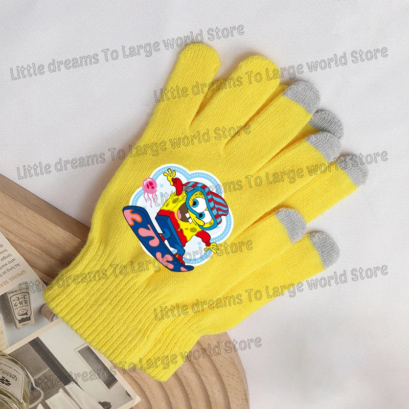 Touchscreen-Handschuhe Spongebob Schwammkopf – SpongeBob und Patrick