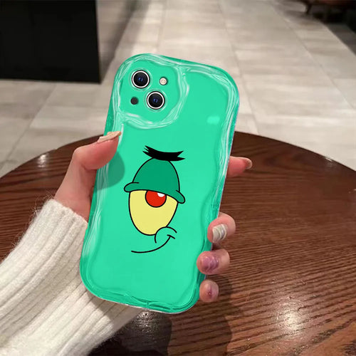 iPhone Hülle Plankton - Der Bösewicht (Grün)