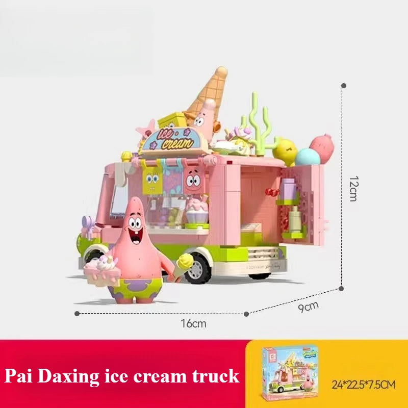SpongeBob Bausteine - Strand-Foodtruck