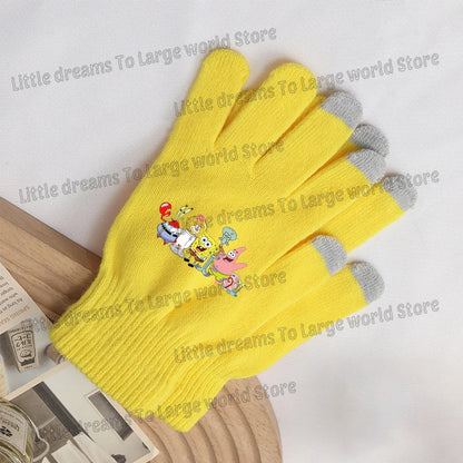 Touchscreen-Handschuhe Spongebob Schwammkopf – SpongeBob und Patrick