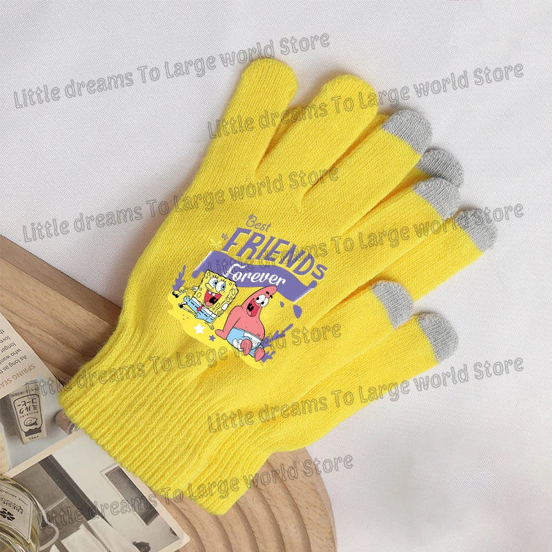 Touchscreen-Handschuhe Spongebob Schwammkopf – SpongeBob und Patrick