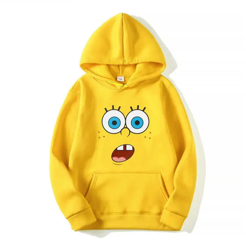 Hoodie jaune Bob l'Éponge : Bob surpris