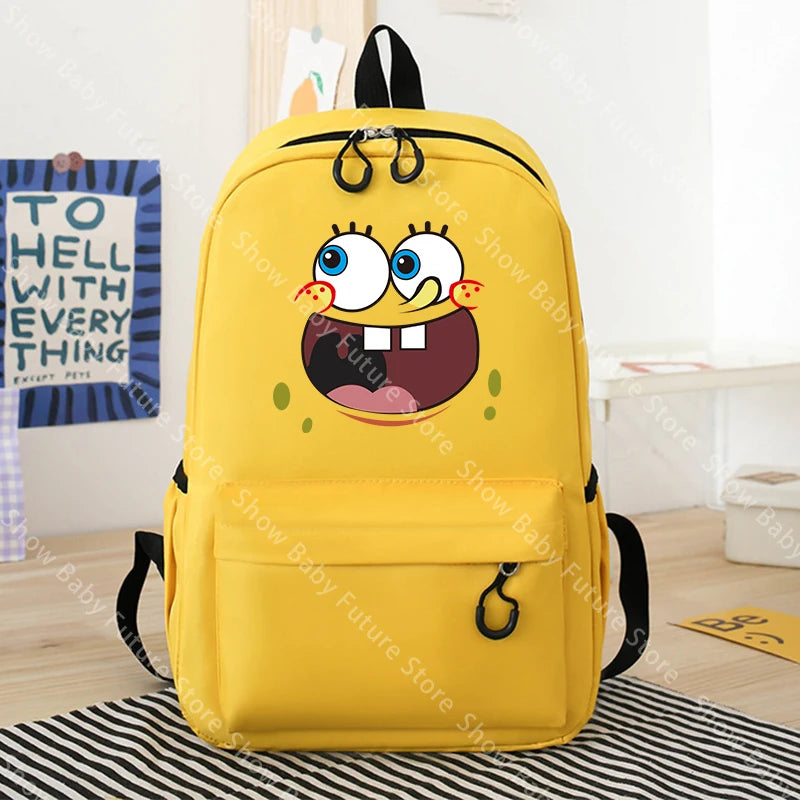 Sac à dos Bob l'Éponge : visage de Bob