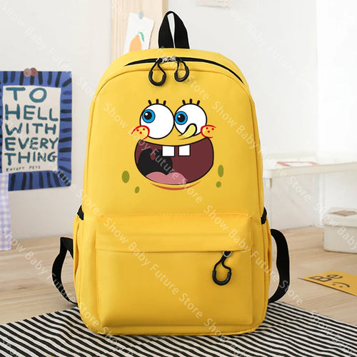 Sac à dos Bob l'Éponge : visage de Bob