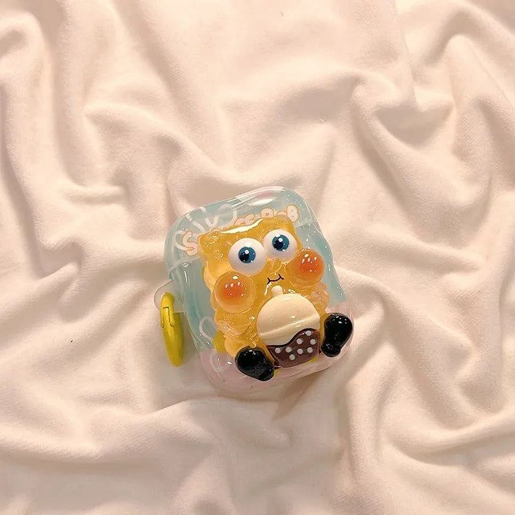 AirPods Hülle SpongeBob Schwammkopf - 3D-Figur