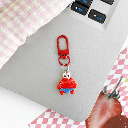 Schlüsselanhänger SpongeBob Schwammkopf - Karabiner Farbig