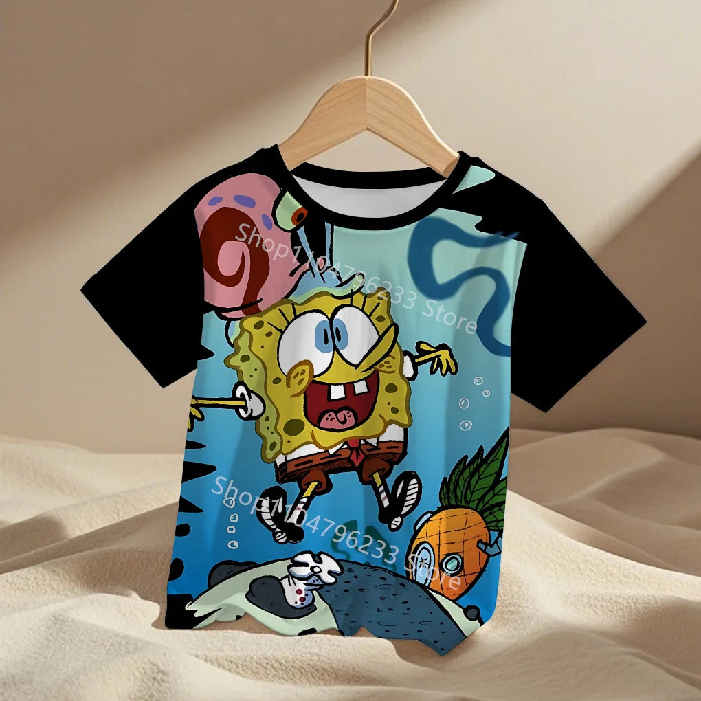 T-Shirt SpongeBob - 3D Blasen