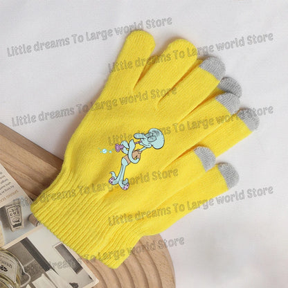 Touchscreen-Handschuhe Spongebob Schwammkopf – SpongeBob und Patrick