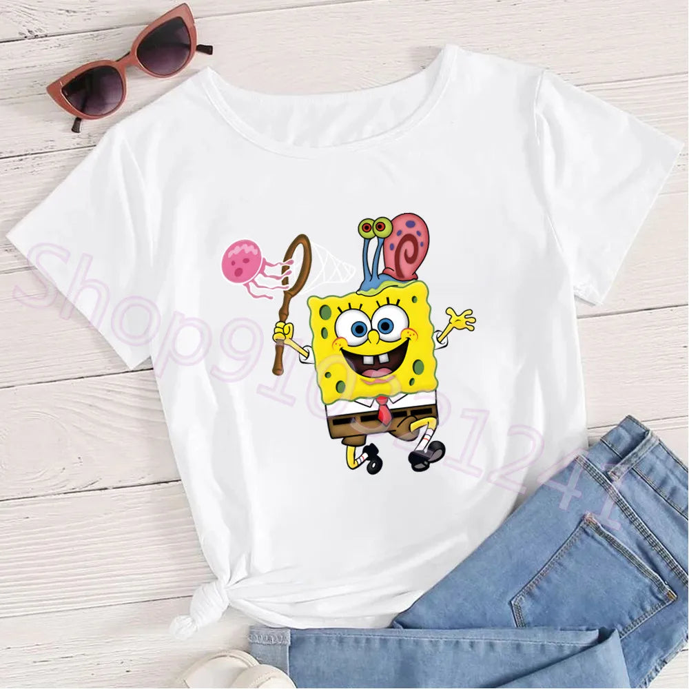 T-Shirt SpongeBob Schwammkopf - Quallenjagd