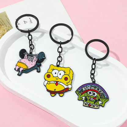 Schlüsselanhänger SpongeBob - Emaille-Kollektion