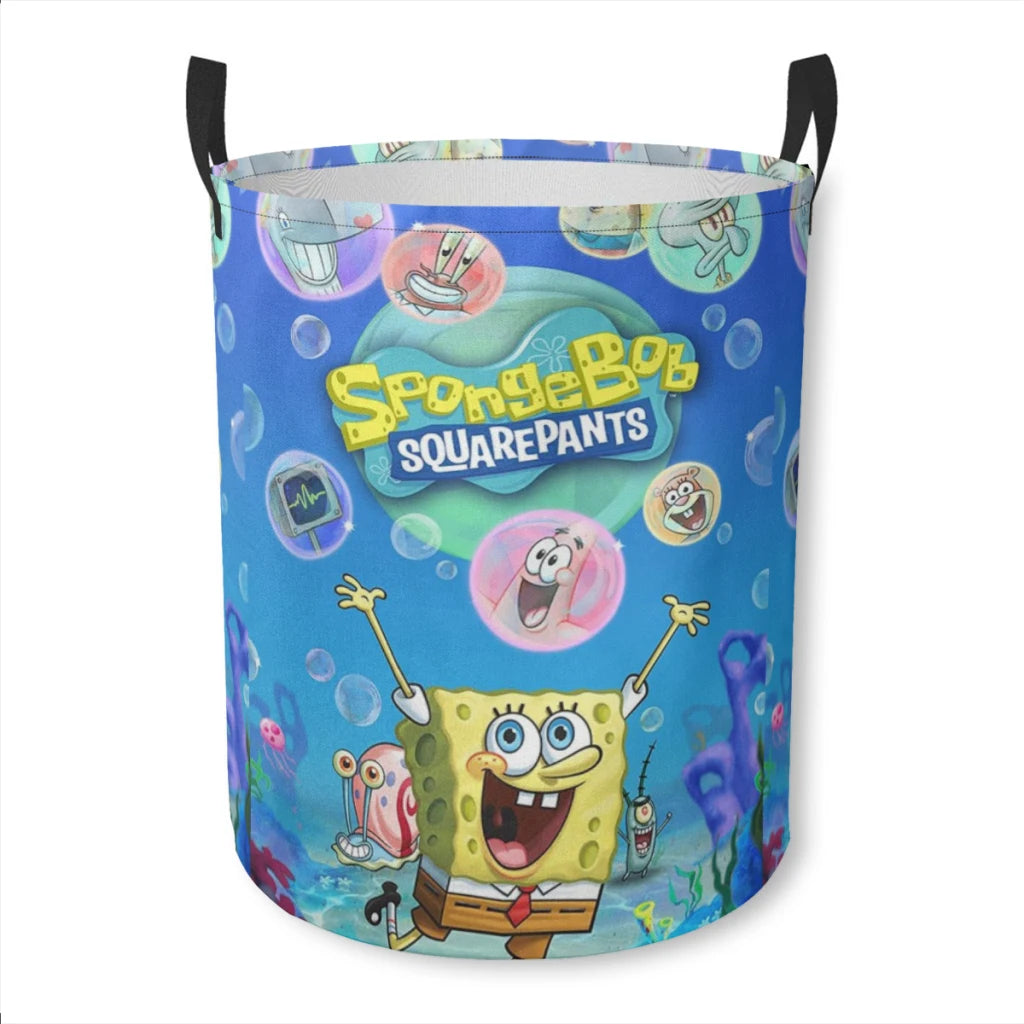 Panier à linge Bob l'Éponge : rangement Bikini Bottom