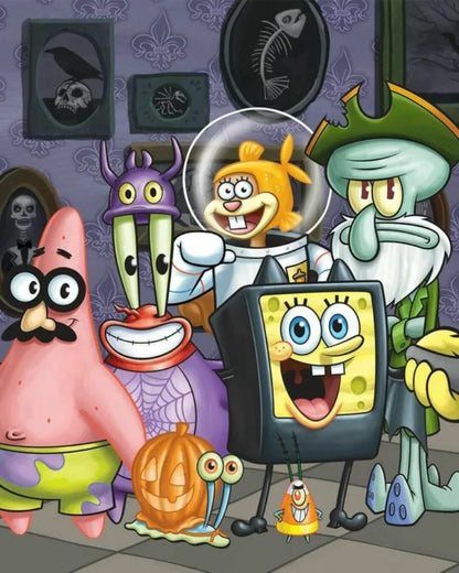 Diamond Painting Spongebob Schwammkopf - Geburtstag