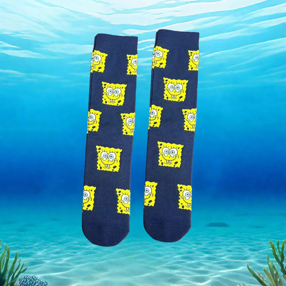 SpongeBob Socken - Fröhliche Blasen