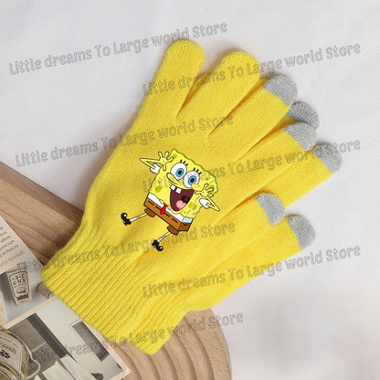 Touchscreen-Handschuhe Spongebob Schwammkopf – SpongeBob und Patrick