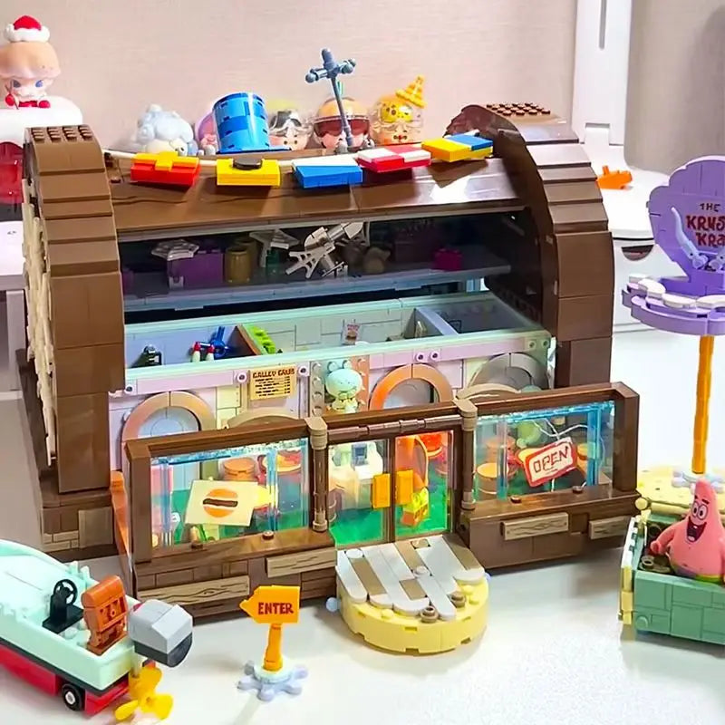 SpongeBob – Krusty Krab Klemmbaustein-Set