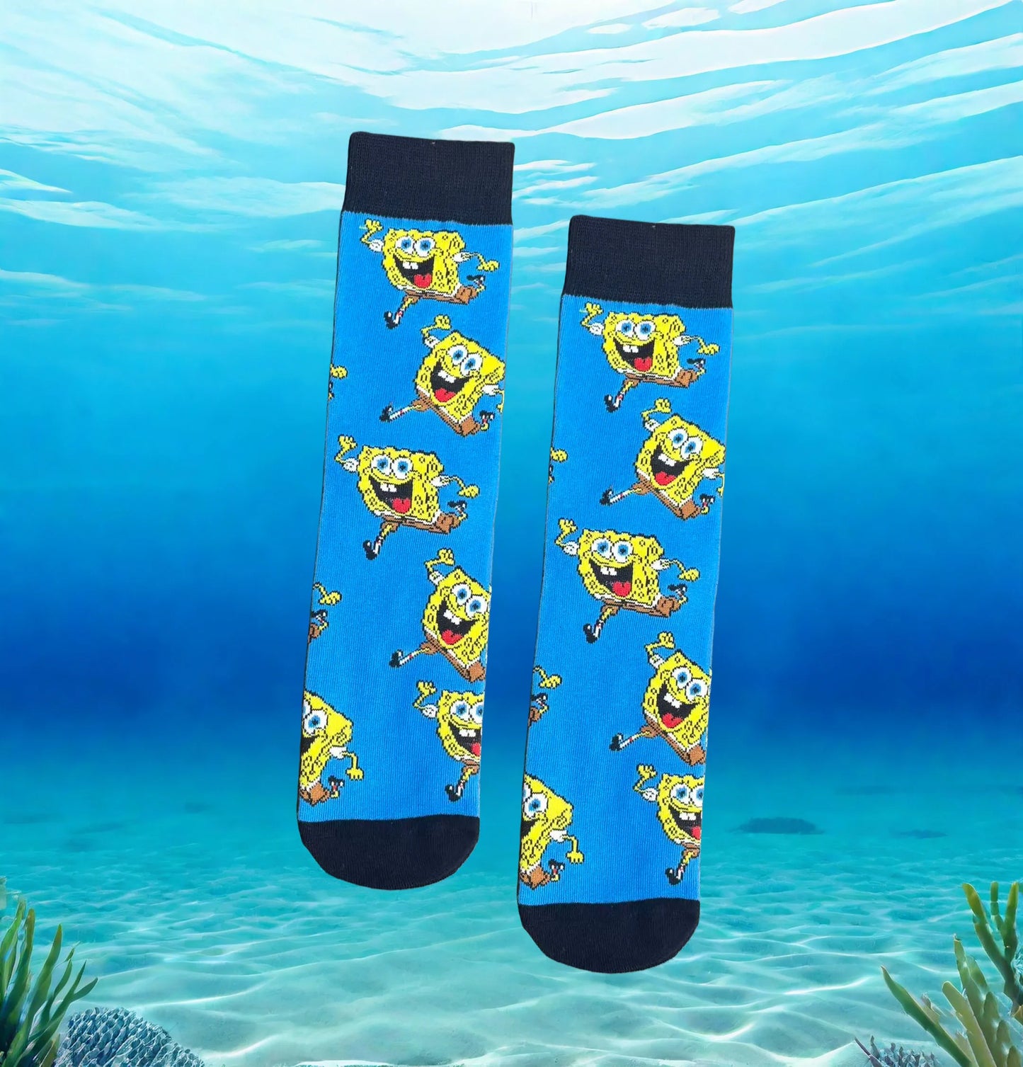 Socken Spongebob Schwammkopf - Duo Marineblau